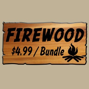 campfire-wood-sign-sale-signage