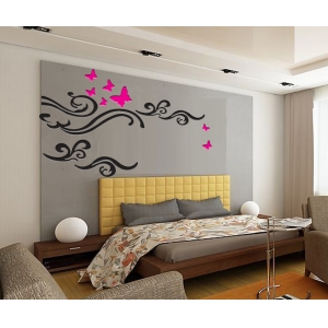 good_transmission_jy_04_3d_flower_tree_design_removable_wall_sticker_acrylic